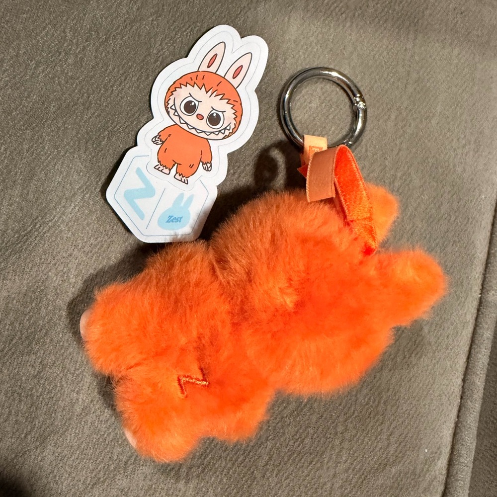 The Monsters Pin For Love Series Labubu Plush Keychain Blind Box - Z - Picture 7 of 11